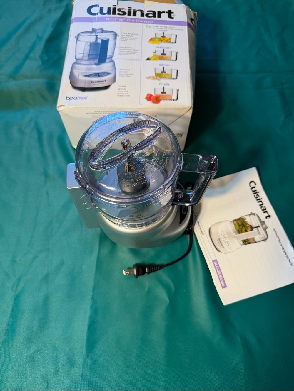 Cuisinart Silver and Clear Mini Prep Plus Food Processor